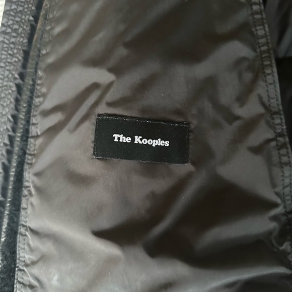The Kooples Black Bomber Jacket - MEDIUM - Picture 6 of 15